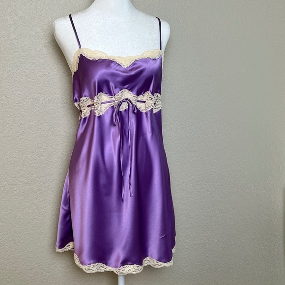 Victoria's Secret Other - Victoria’s Secret Vintage Y2K Mini Slip Dress Chemises
